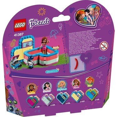 Lego Friends 41387 Olivia’nın Yaz Kalp Kutusu