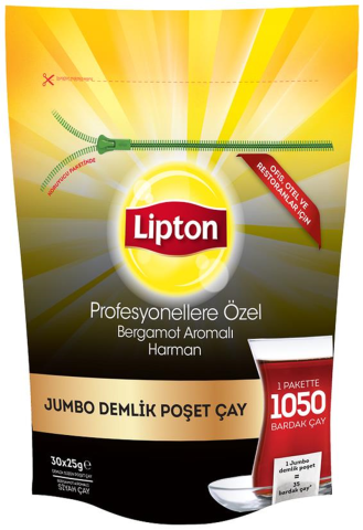 Lipton Demlik Poşet Profesyonel Jumbo 25GRX30’LU 67722090
