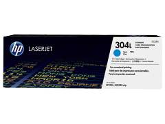 HP 304L Economy Cyan Original LaserJet Toner Cartridge (CC531L)
