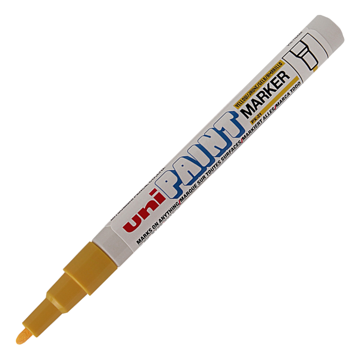Uni PAINT MARKER 0.8-1.2 Boyama Markörü Sarı