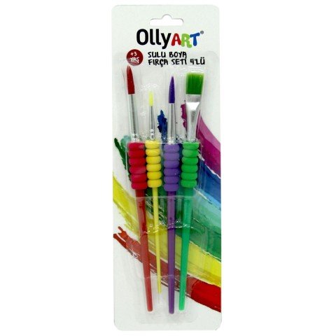 Olly Art Soft Touch Fırça Seti 4'lü