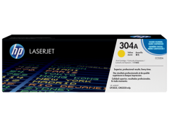HP 304A Yellow Original LaserJet Toner Cartridge (CC532A)