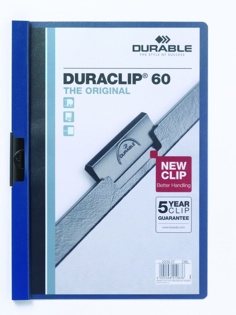 Durable Duraclip Original 60 Sayfa Kapasiteli - Lacivert