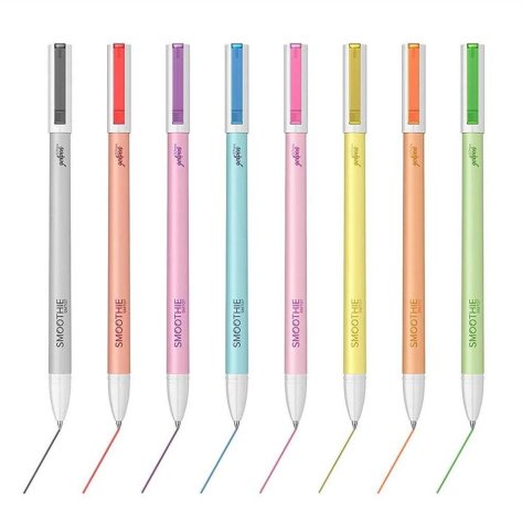 Scrikss Smoothie 0.7mm Jel Kalem 8'li Set
