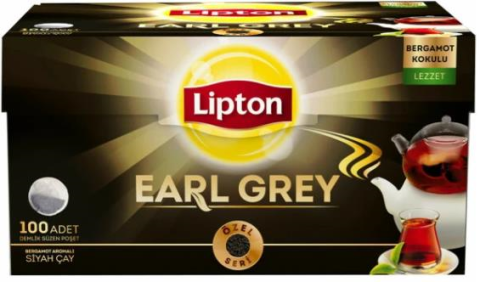 Lipton Demlik Poşet Çay Earl Grey 3,2GR 100’LÜ 70006864