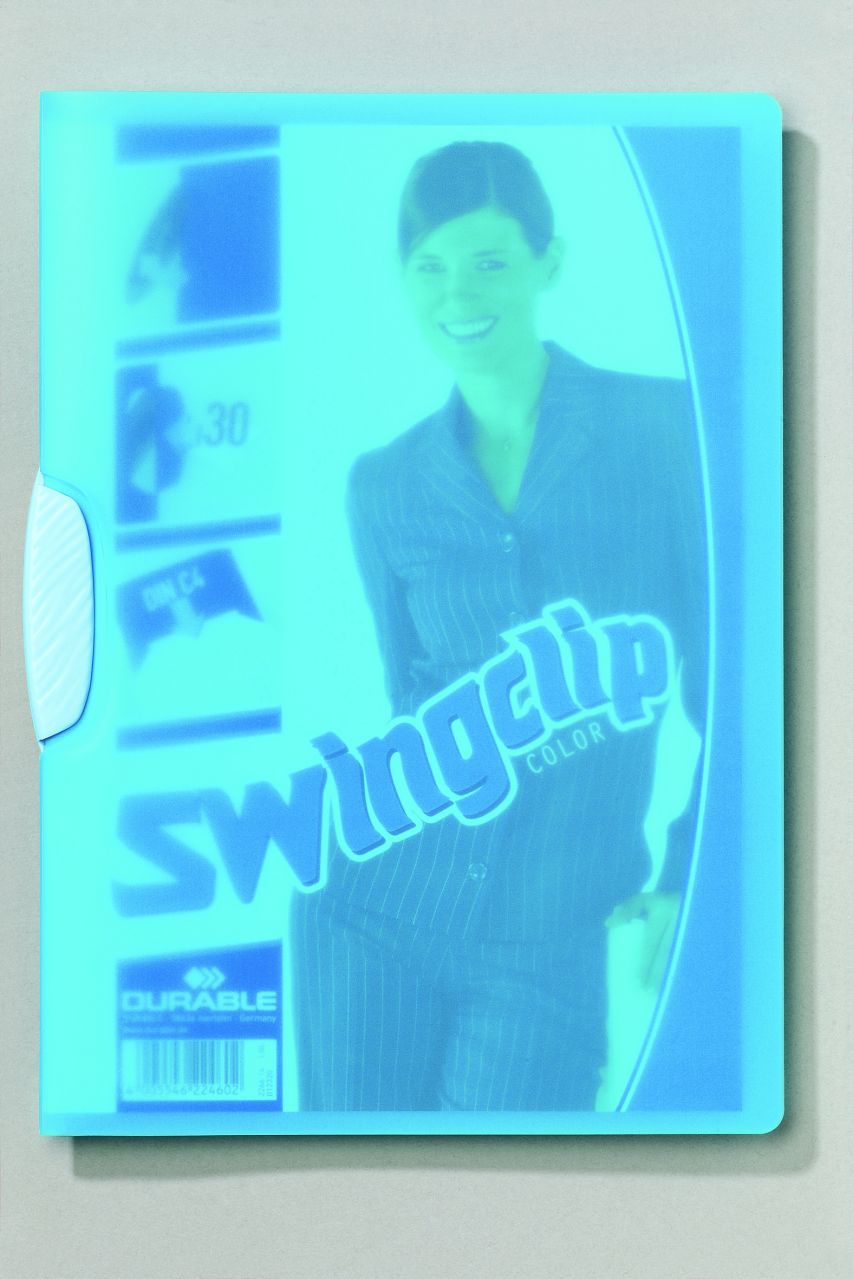 Durable Swingclip Color 30 Sayfa Kapasiteli - Mavi