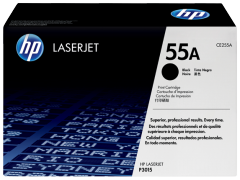 HP 55A Siyah Orijinal LaserJet Toner Kartuşu (CE255A)