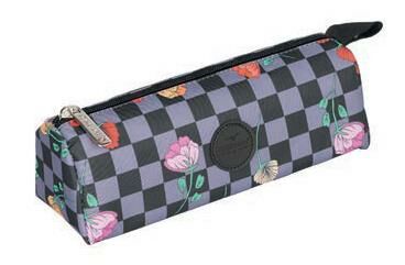 Relaxion Üçgen Kalem Çantası Çiçek