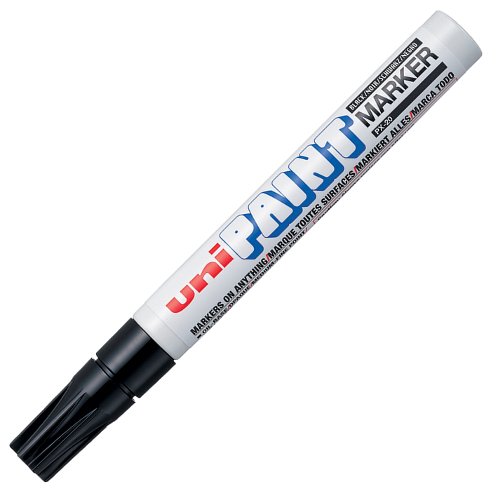Uni PAINT MARKER 2.2-2.8 Boyama Markörü Siyah