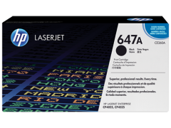 HP 647A Siyah Orijinal LaserJet Toner Kartuşu (CE260A)