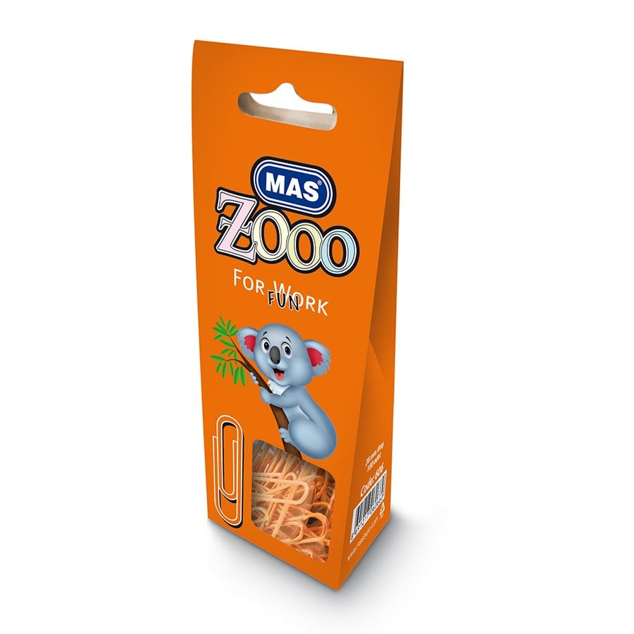 Mas Zoo Karton Kutuda Turuncu Renk Ataş No:3