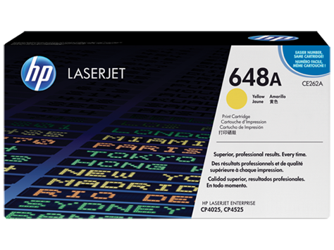 HP 648A Sarı Orijinal LaserJet Toner Kartuşu (CE262A)