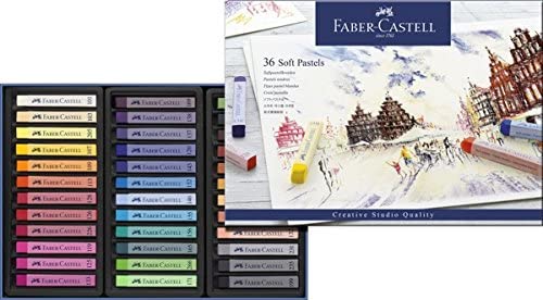 Faber Castell Creative Studio Toz Pastel Boya (Soft) 36 Renk Tam Boy