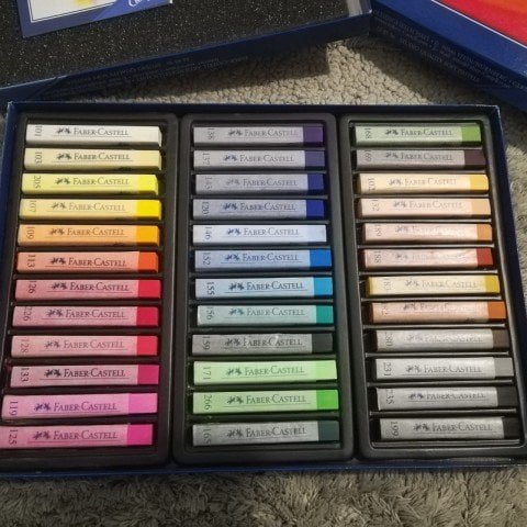Faber Castell Creative Studio Toz Pastel Boya (Soft) 36 Renk Tam Boy
