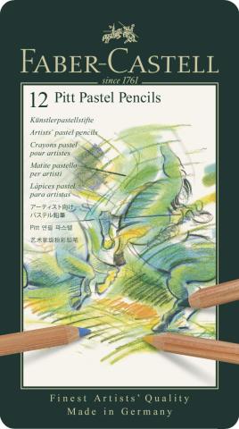 Faber Castell Pitt Pastel Boya Kalemi 12 Renk