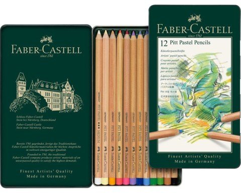 Faber Castell Pitt Pastel Boya Kalemi 12 Renk