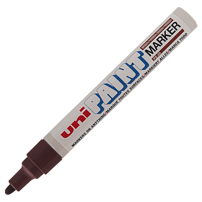 Uni PAINT MARKER 2.2-2.8 Boyama Markörü Kahverengi