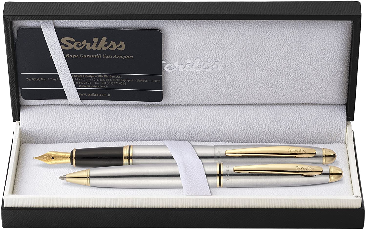 Scrikss 88 Dolmakalem + Tükenmez Tk Gold Krom