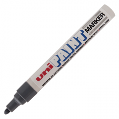 Uni PAINT MARKER 2.2-2.8 Boyama Markörü Gri