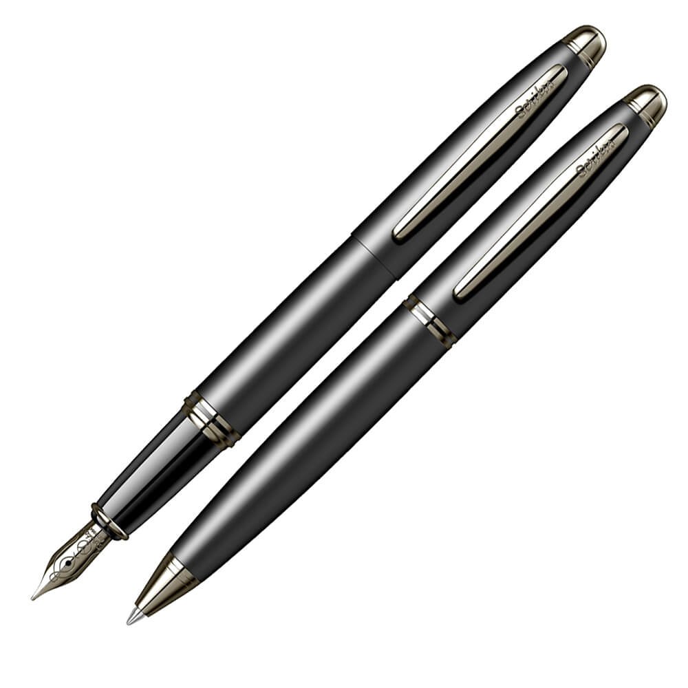 Scrikss 88 Dolmakalem+Tükenmez Mat Siyah