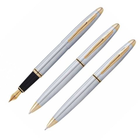 Scrikss 88 3 Lü Kalem Takımı Gold Krom