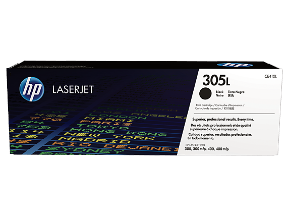 HP 305L Economy Black Original LaserJet Toner Cartridge (CE410L)