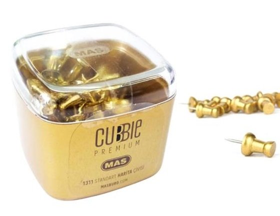 Mas Cubbie Premium Harita Çivisi Gold