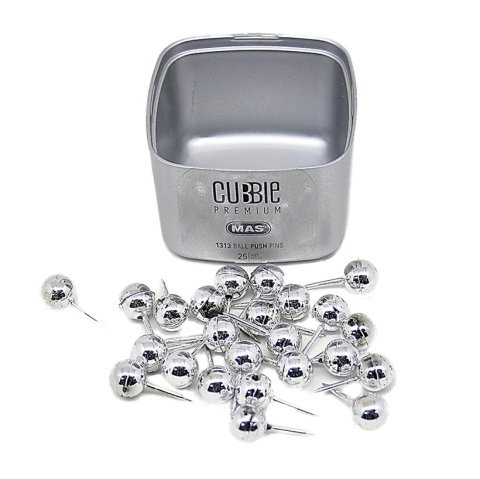 Mas Cubbie Premium Top Harita Çivisi Silver