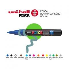 Uni POSCA 0.7 Su Bazlı Poster Markörü Kırmızı