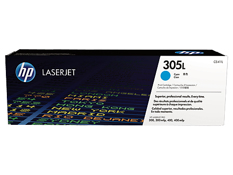 HP 305L Ekonomik Camgöbeği Orijinal LaserJet Toner Kartuşu (CE411L)
