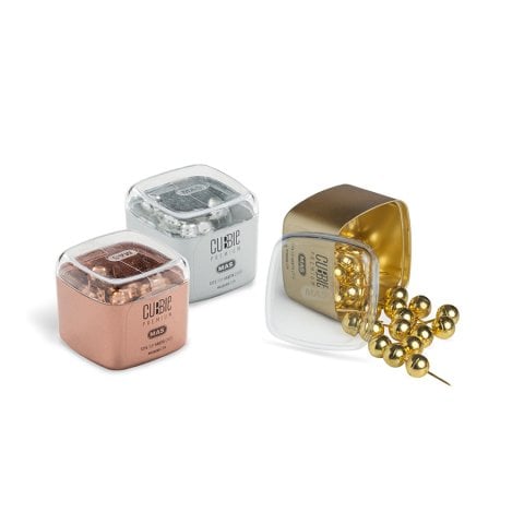 Mas Cubbie Premium Top Harita Çivisi Rose Gold