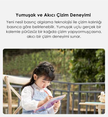 Xiaomi Wicue 11” Saydam LCD Dijital Eğitim Tableti – Mavi