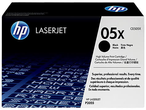 HP 05X Yüksek Kapasiteli Siyah Orijinal LaserJet Toner Kartuşu (CE505X)