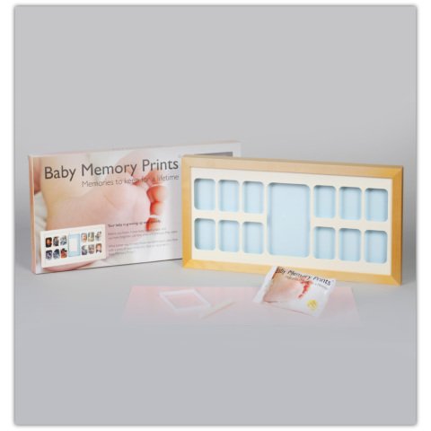 Baby Memory Prints 12 Ay Bebek Çerçeve-Naturel