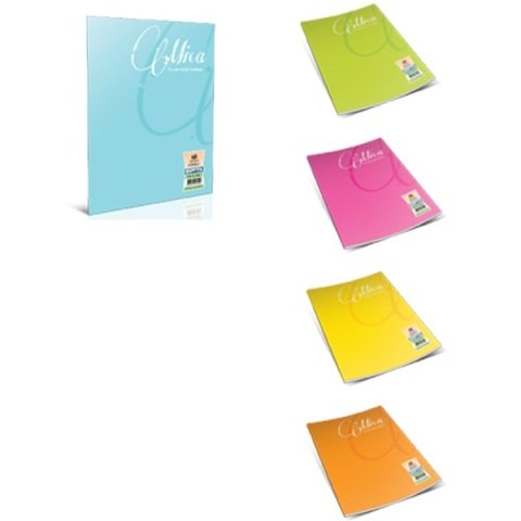 Mica Tel Dikişli Plastik Kapak Defter A4 60 Yaprak Düz