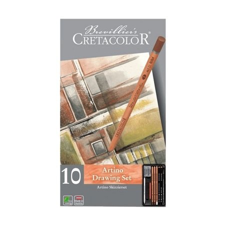 Cretacolor Artino Çizim Seti 10 Parça Metal Kutu 40020