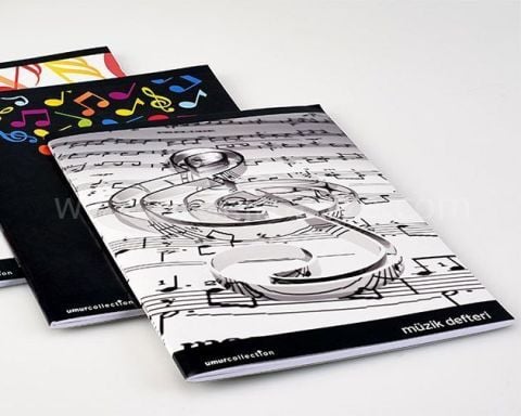 Umur A4 40 Yp Müzik Defteri UC4020
