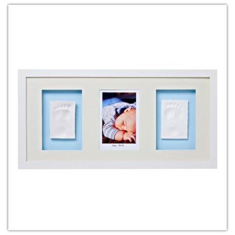 Baby Memory Prints BMP050 Üçlü Çerçeve Beyaz