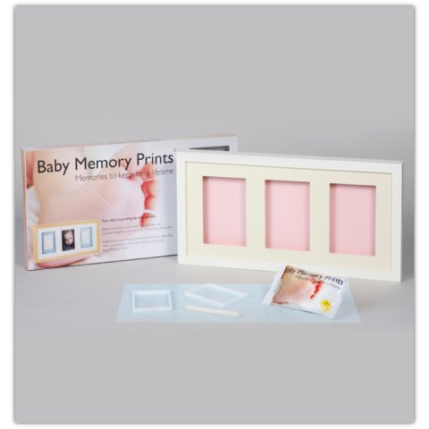 Baby Memory Prints BMP050 Üçlü Çerçeve Beyaz
