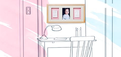Baby Memory Prints BMP050 Üçlü Çerçeve Naturel