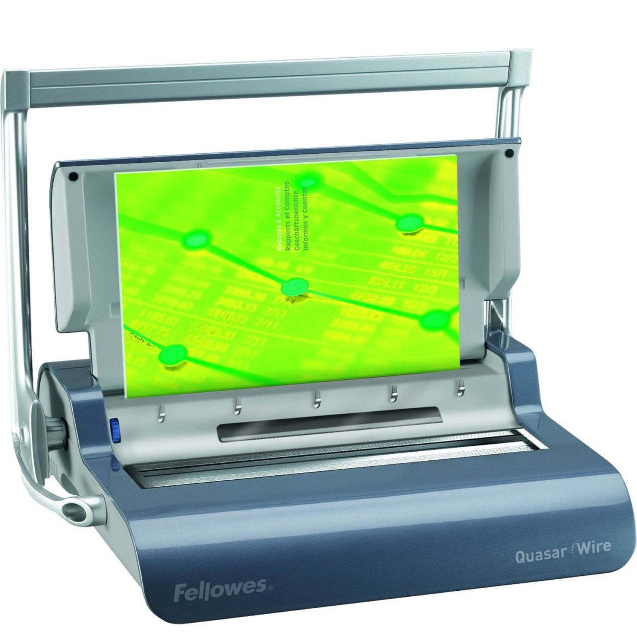 Fellowes 7412 Quasar Wire Manuel Plastik Spiralli Cilt Makinesi