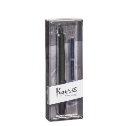 Kaweco Perkeo Dolma Kalem Seti All Black M Uç 10002251