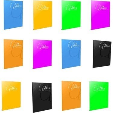 Mica Tel Dikişli Plastik Kapak Defter A4 80 Yaprak Çizgisiz