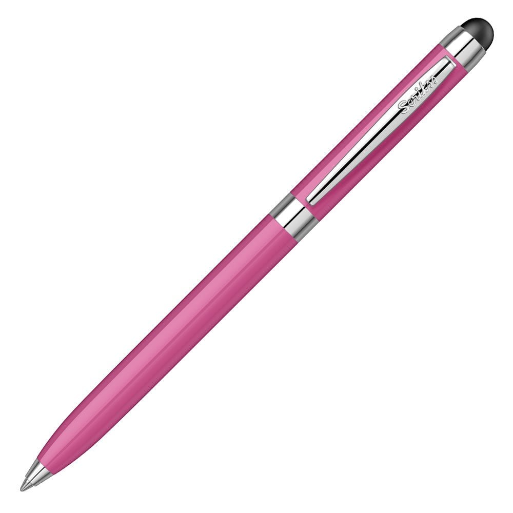 Scrikss Touch Pen Mini Tükenmez Pembe