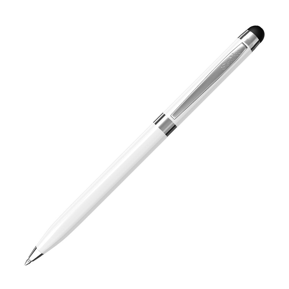 Scrikss Touch Pen Mini Tükenmez Beyaz