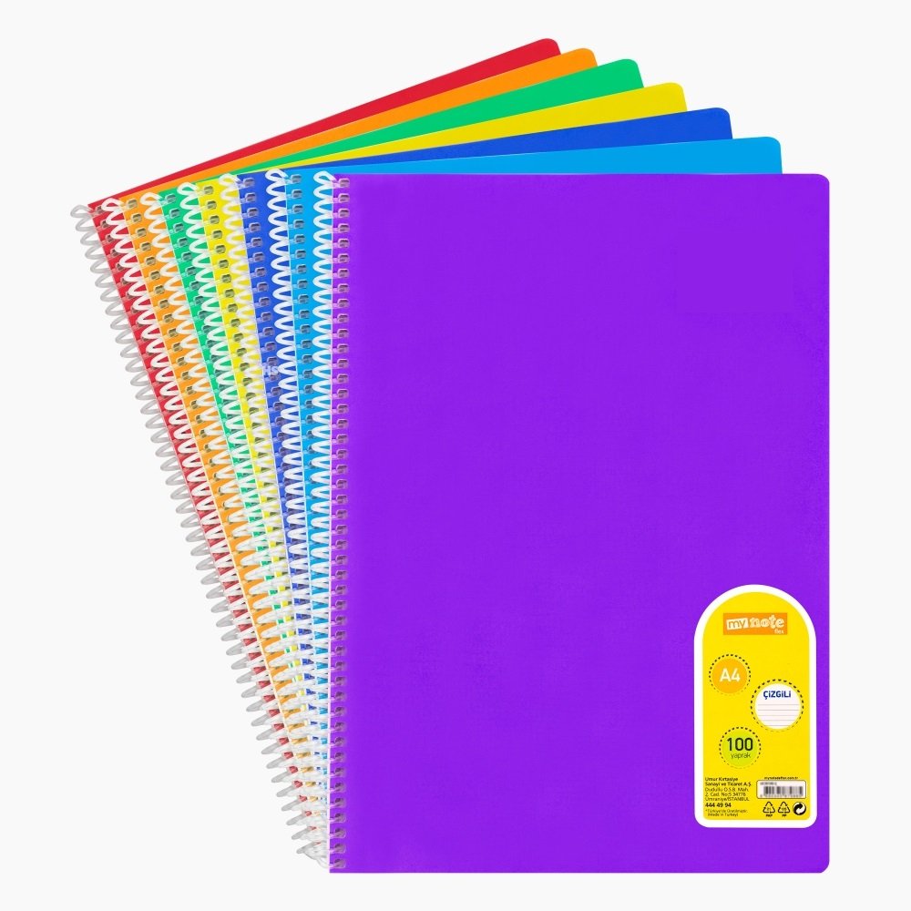 Mynote A4 100Yp Çizgili Defter