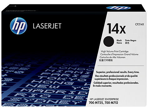HP 14X Yüksek Kapasiteli Siyah Orijinal LaserJet Toner Kartuşu (CF214X)