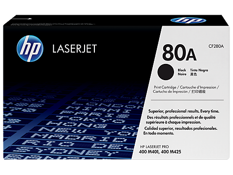 HP 80A Siyah Orijinal LaserJet Toner Kartuşu (CF280A)