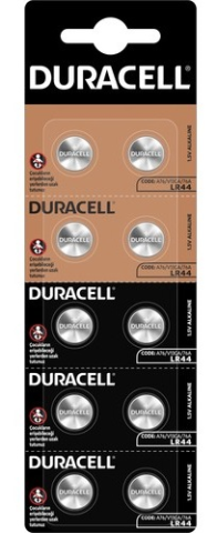 Duracell LR44 Pil 10'lu