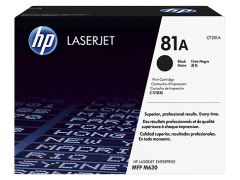 HP 81A Siyah Orijinal LaserJet Toner Kartuşu (CF281A)